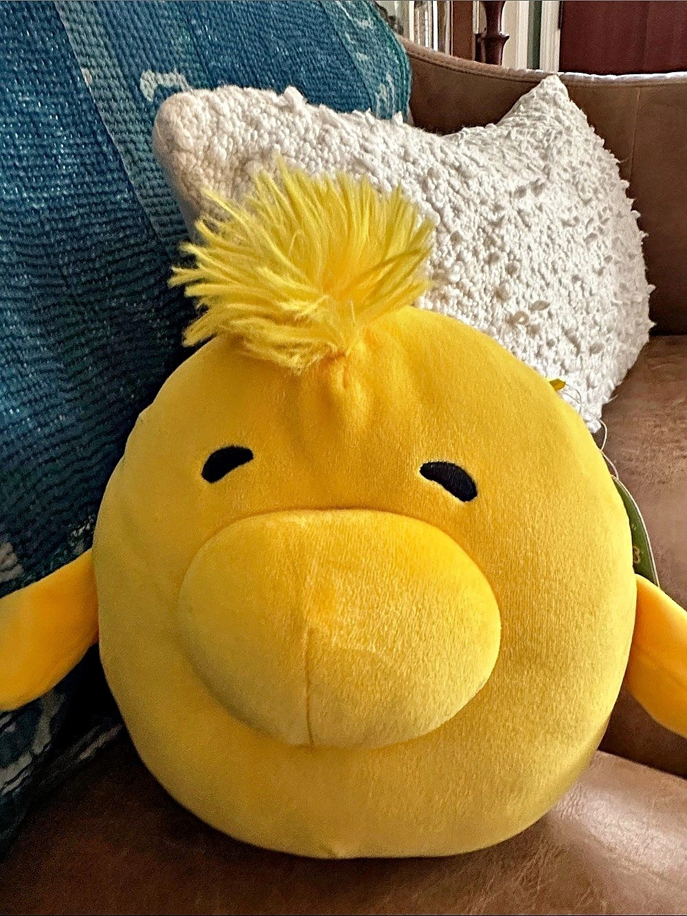Squishmallows Peanuts Woodstock Squishmallow Yellow Plush Toy